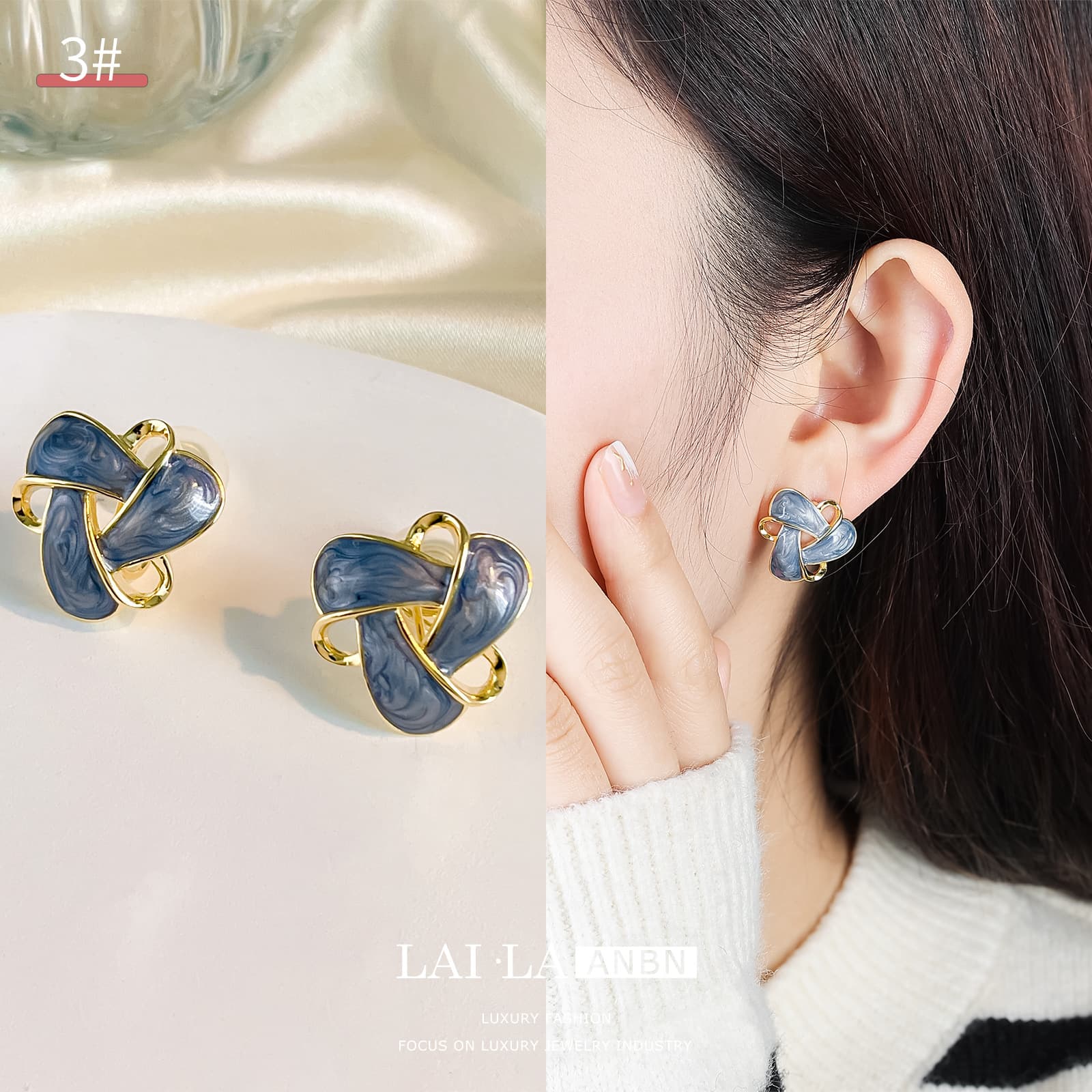 French Vintage Pearl Non-Pierced Ear Clips Wholesale - 1