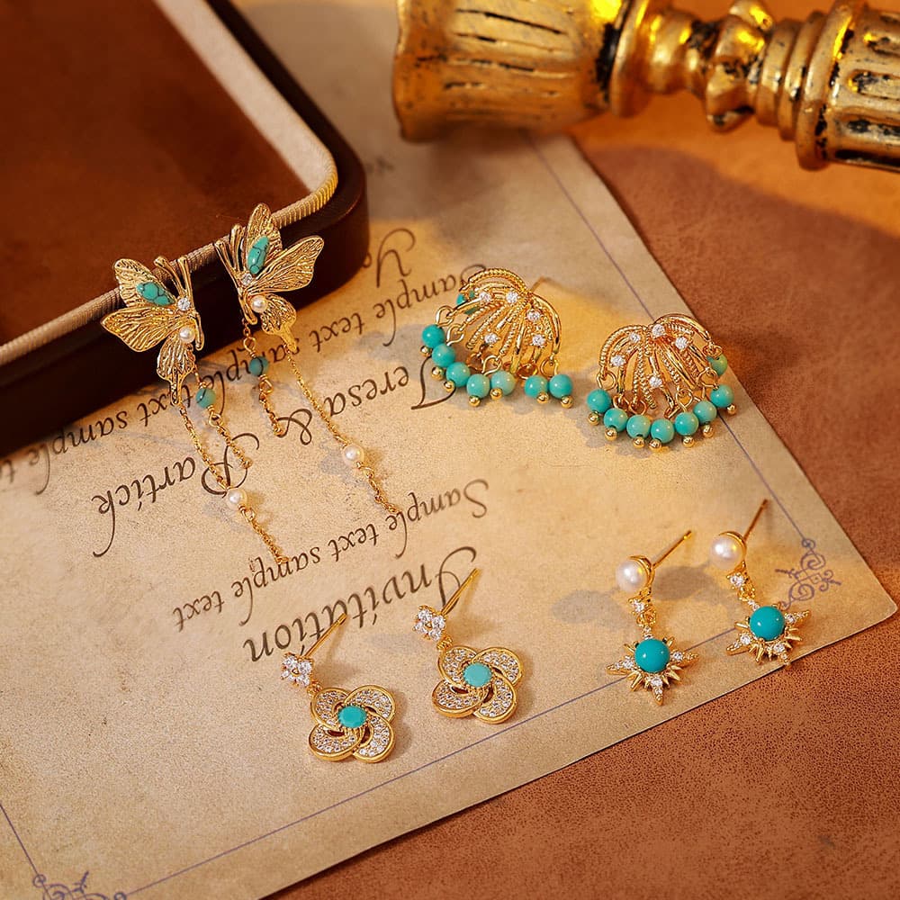 925 Sterling Silver Post Micro- - 1