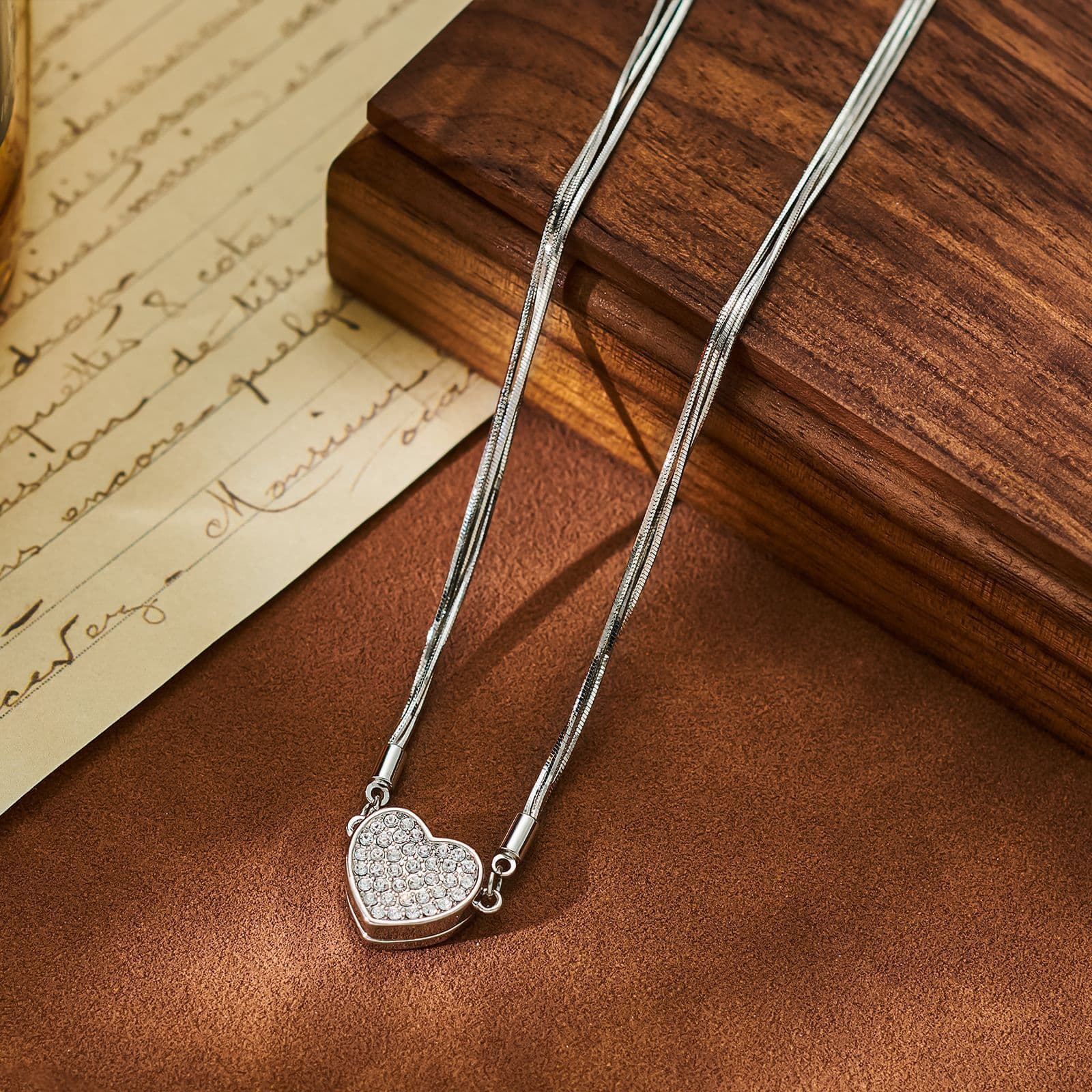 Real Gold Electroplated Magnetic Heart Multi - 1