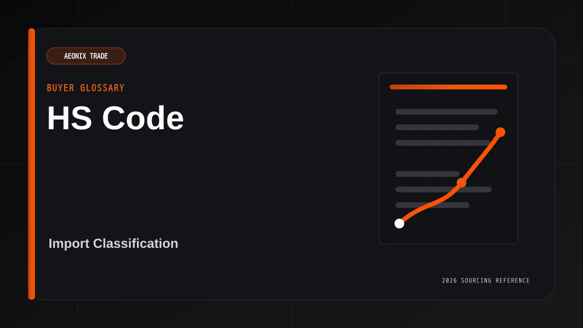 HS Code Meaning in Importing for Buyers