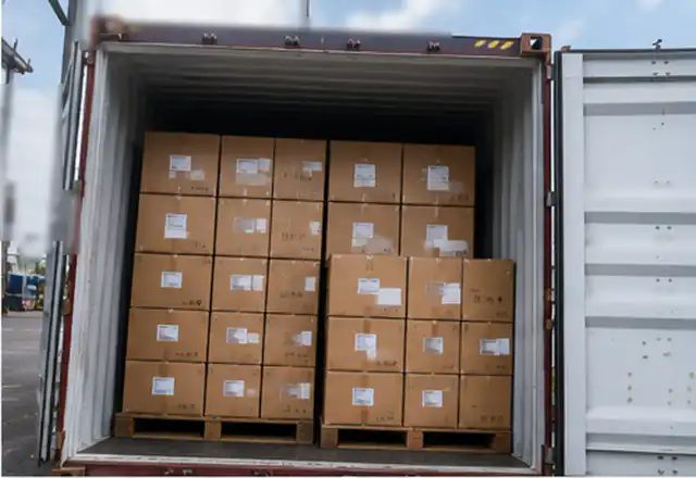 Pallet consolidation and carton verification before freight handoff
